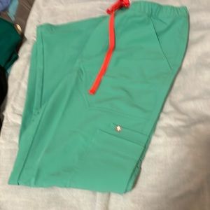 Figs Scrub Bottom Small Green